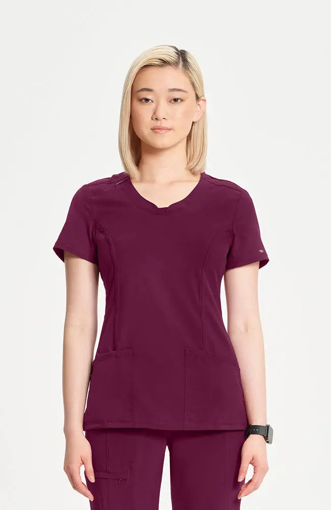 Cherokee Infinity Women's Round Neck Scrub Top 2625A Simply Scrubs Australia